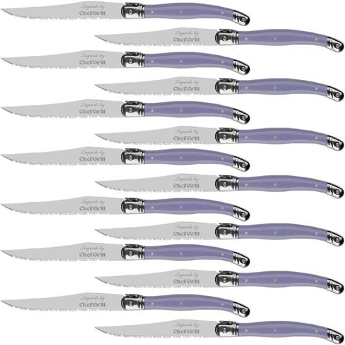 Cuchillo Laguiole LaguiolePurple MXGUR-010 Cuchillo de Acero Laguiole