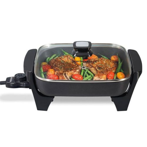 SARTEN ELECTRICO 1500W COLOR NEGRO MARCA HAMILTON BEACH