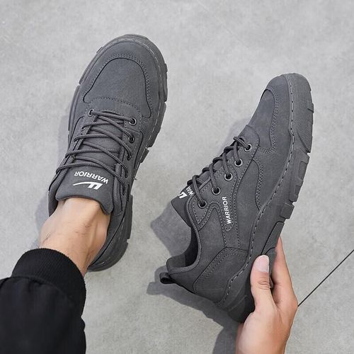 Tenis Casual Warrior WXP(WZ)-0304 Sintético Gris Oscuro para Hombre