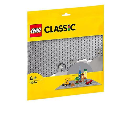 Base gris clásica LEGO 11024 de plástico para niños