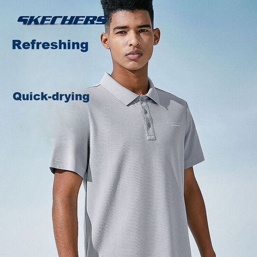 Polo Skechers Hombre Secado Rápido