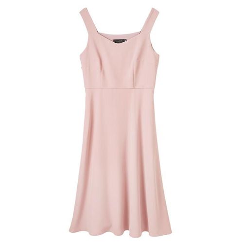 Vestido Fan Qin Midi Sin Mangas Para Mujer