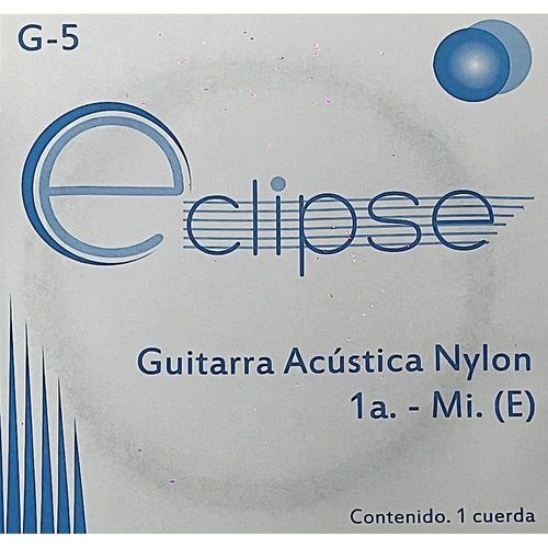 Cuerda Nylon Para Guitarra Acústica Eclipse 1a MI (E)