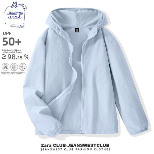 Chamarra Ligera de Protección Solar UPF 50 Para Hombre