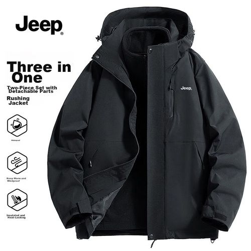 Chamarra 3 en 1 Impermeable A Prueba de Viento Para Hombre