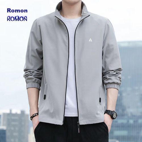 Chamarra Casual A Prueba de Viento De Poliéster Para Hombre