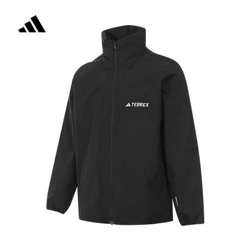 Chamarra Adidas Negra De Poliester Reciclado Para Hombre