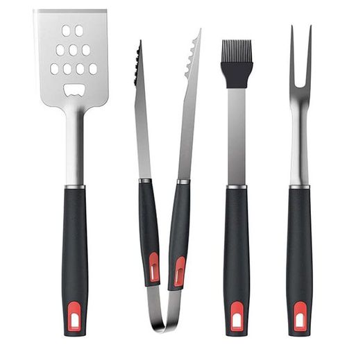 Juego de Utensilios para Asador 4 Piezas Modelo San Juan - UA4533