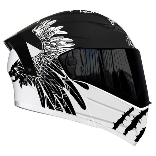 Casco Abatible Kov Estelar Fredom Negro Mate Grande
