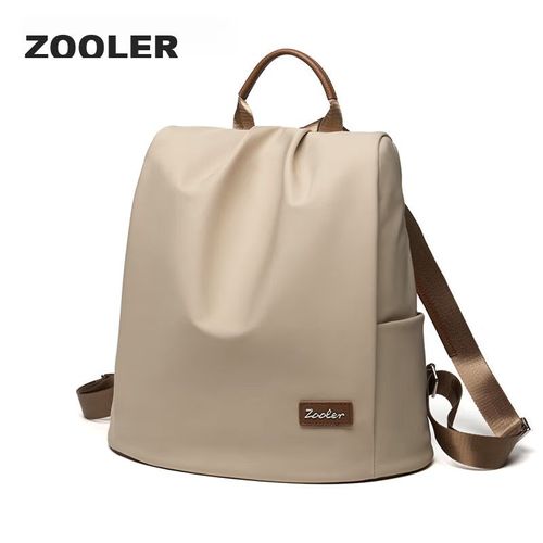 Mochila antirrobo ZOOLER de tela Oxford Durazno para mujer