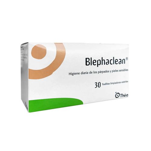 BLEPHACLEAN Toallitas Húmedas Estériles 30 Pzas