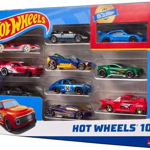 Set de 10 Coches Hot Wheels 1:64 Edición Limitada