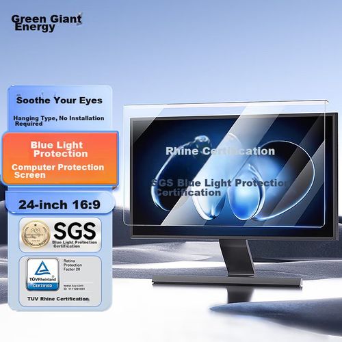 Pantalla Protectora Anti-Luz Azul Llano 24" 16:9 Té