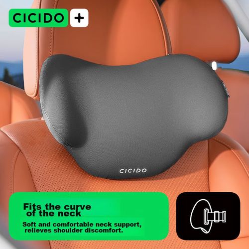 Almohada lumbar y de cuello para coche ergonómico Cicido