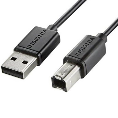 Cable USB A 2.0 macho a USB B macho Insignia de 1.8m color negro