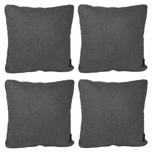 Cojín Decorativo Set de 4 Dicasa Rivo ZitaOne Gris CZD