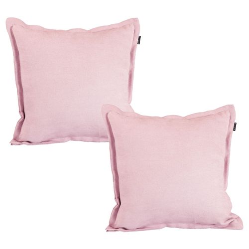 Set de 2 Cojines Decorativos Dicasa Pink KappaOne Rosa CZD