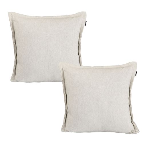 Set de 2 Cojines Decorativos Dicasa Dolum KappaOne Beige CZD