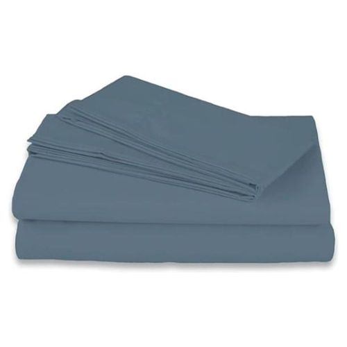 Juego de Sábanas Queen Size Spring Air Soft Sensation Azul Acero CZD