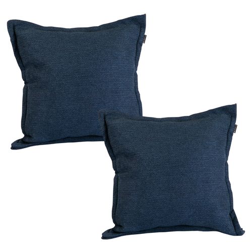 Set de 2 Cojines Decorativos Kappa Rivo Azul Marino CZD