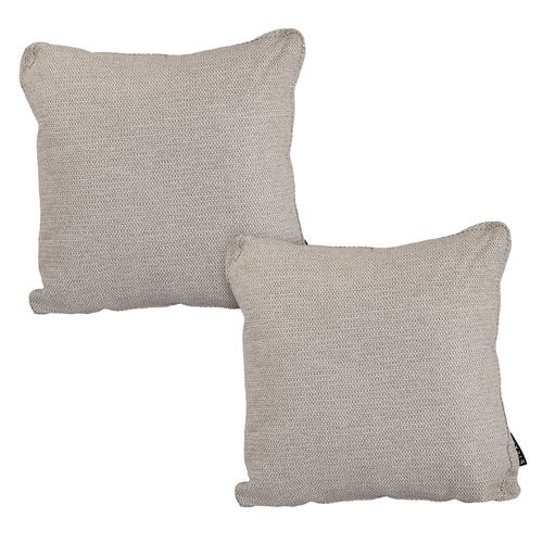 Set de 2 Cojines Decorativos Dicasa Rivo ZitaOne Beige CZD