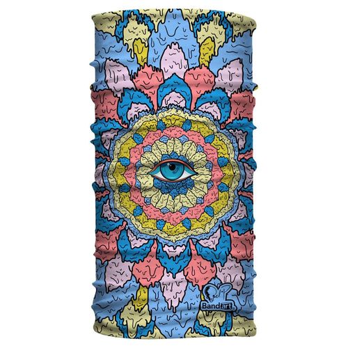 Bandana Multifuncional Tubular Bandart Mandala Yoga Colores Tipo Buff