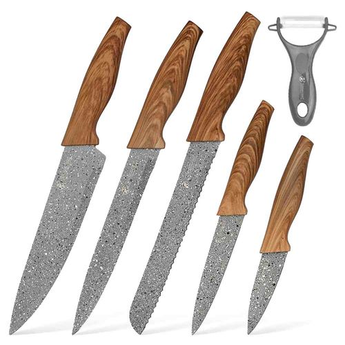 Juego de Cuchillos Marble Premium 6 Piezas