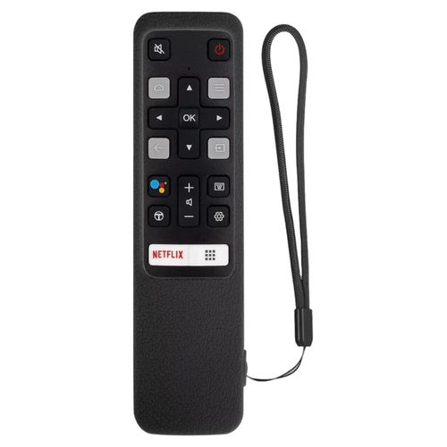 Funda De Silicon Para Control Remoto Tcl Rc802v Negro