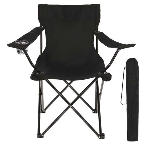 Silla plegable con portavasos y funda KTC 041