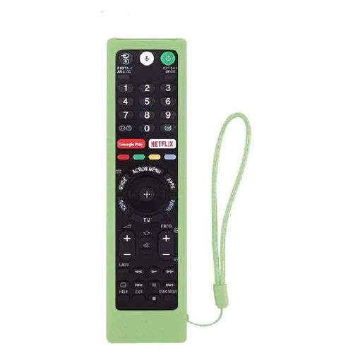 Funda Silicon Control Sony Smart Tv Verde