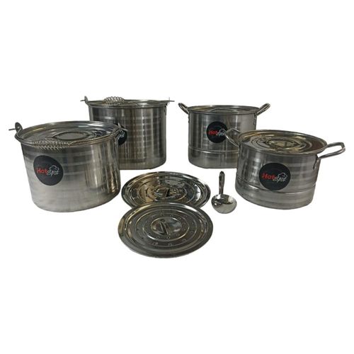 Juego de Ollas Hot Spot Z558 Acero Inoxidable 11 Piezas