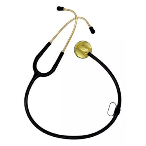 Estetoscopio Cardio 1pro Dorado Doble Frecuencia Medimetrics