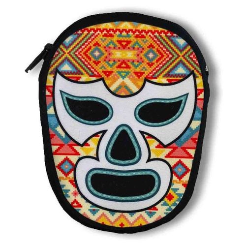 Monedero Diseño Máscara Lucha Libre Otomí