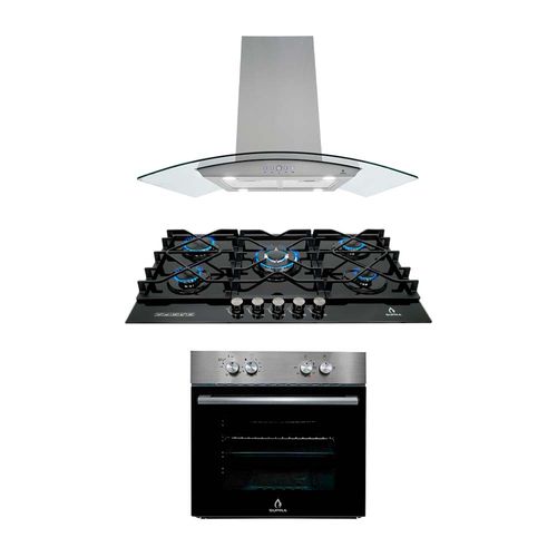 COMBO PARRILLA Y CAMPANA STRADA