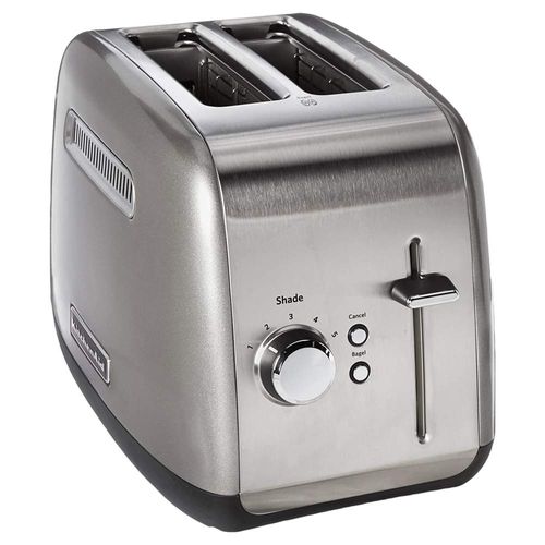 Tostador 2 Rebanadas KitchenAid KMT2115CU Palanca de Elevación Plata