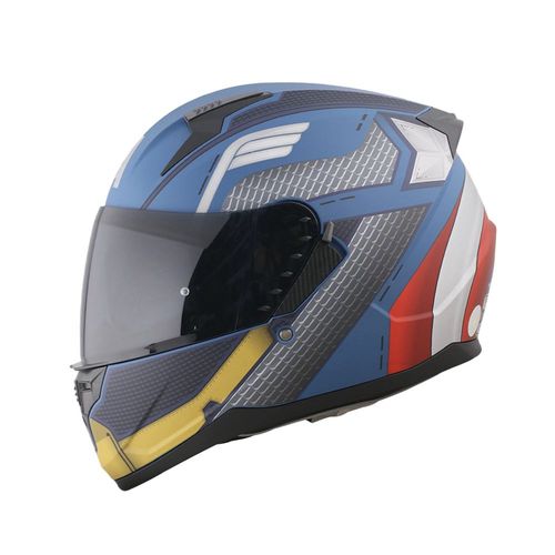 Casco Moto Integral Lexus Capitán América Certificado Dot y ECE 2205 M