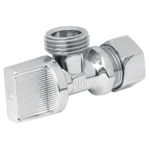 Llave Angular 1/2x1/2'1/4 De Vuelta Con Barri Foset