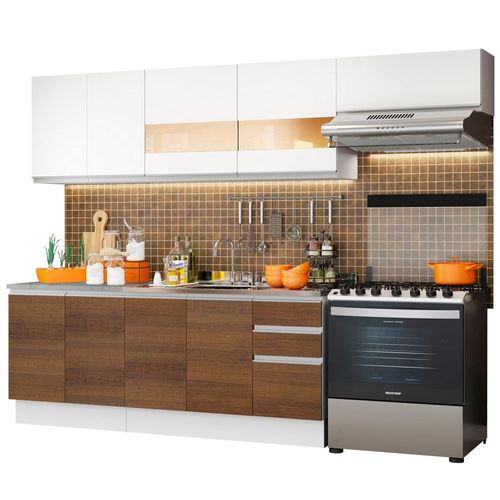 Armario de Cocina Completo 280cm Marcela Madesa 03 MB