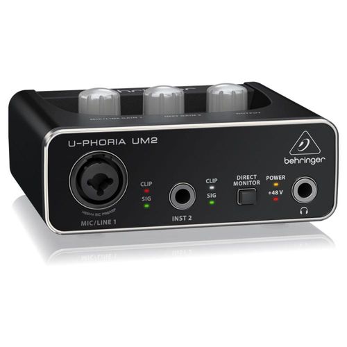 Interface de Audio Behringer U-Phoria UM2
