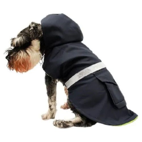 Impermeable Reflejante Azul Marino Perro Talla 1 Pet Pals