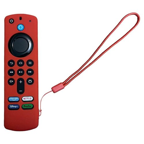Funda Compatible Con Control Amazon Fire Tv Stick 2021 Rojo