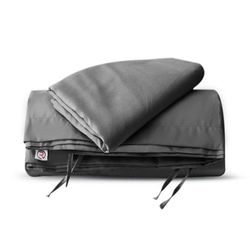 Juego de Fundas de Duvet Koala King Size Gris Oxford