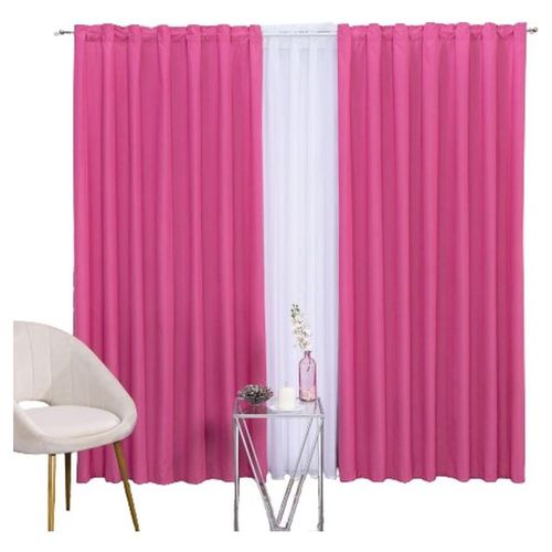Cortina Decorativa Neo Fiusha Estándar Colchas Concord