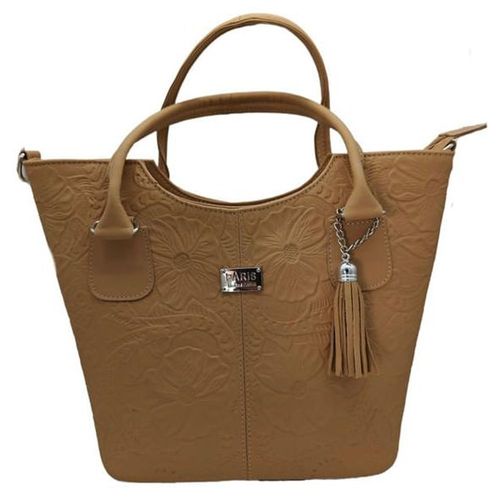 Bolsa en Piel Vacuno Cincelada Fana Wendy Camel