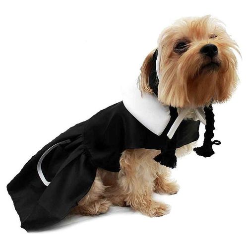 Disfraz Merlina Perro Halloween Talla 4 Mascota Pet Pals