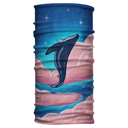 Bandana Multifuncional Tubular Bandart De Ballena Jorobada E Tipo Buff