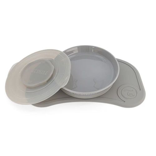 Click-mat Mini + Plato Gris Twistshake