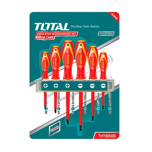 Juego de 6 Desarmadores Dieléctricos