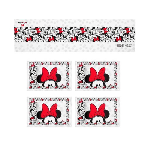 Set Camino De Mesa Minnie Mouse 9 Piezas