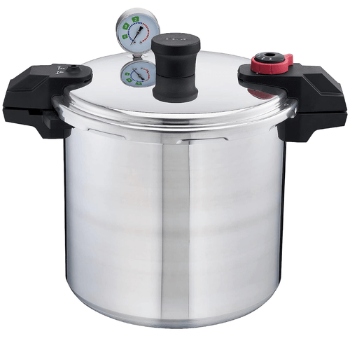 Olla Presión Express TFal 22 Lt Válvula Seguridad Manómetro